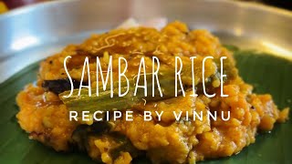 Yummy sambar rice | recipe by vinnu