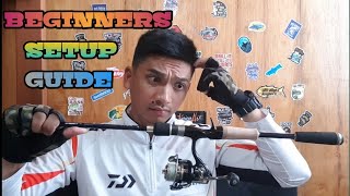 BEGINNERS SETUP GUIDE | Casting rod & Spinning rod