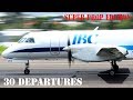 (30) Prop Departures Super Special !!! Saab 340, ATR..@ St. Kitts (Which Is Your Favourite) ?