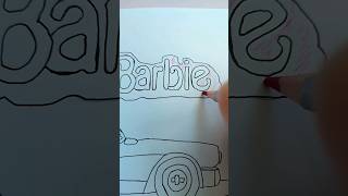 Barbie 💞 #shorts #barbie #baby #art #craft #paper #kids #satisfying #trend #shortsyoutube #tiktok