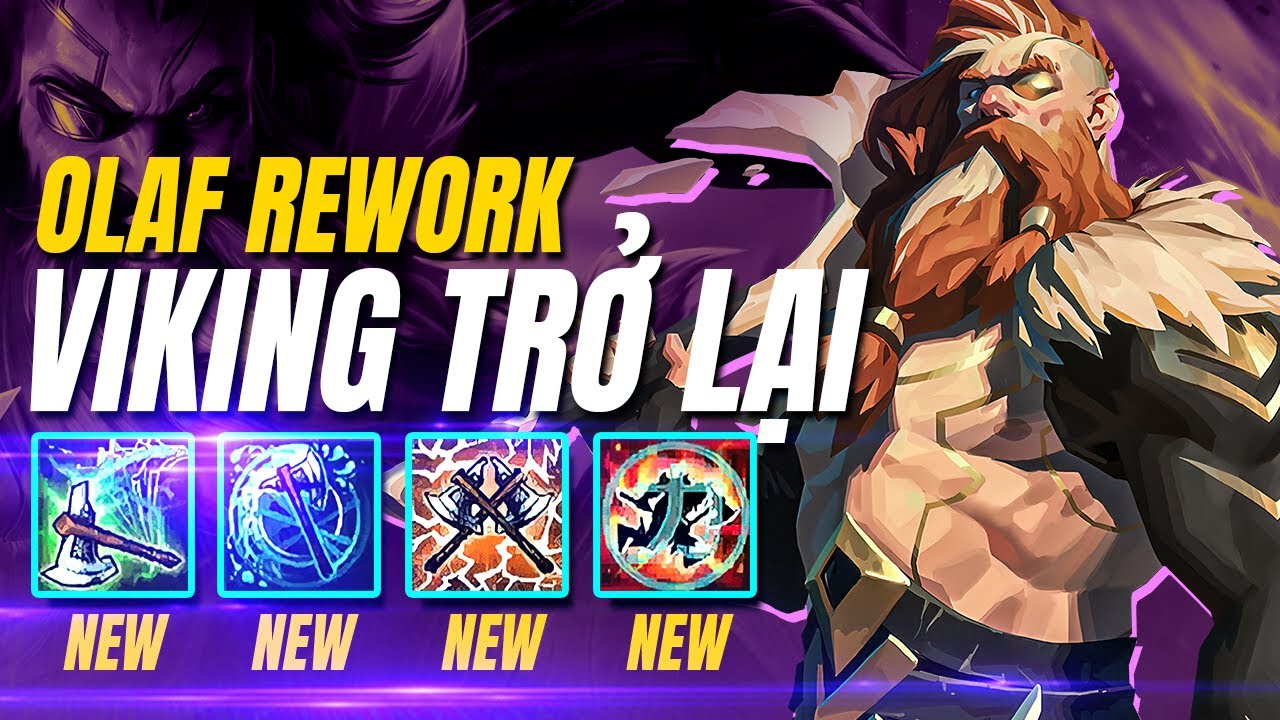 THỜI TỚI RỒI ANH EM ƠIII ! LẦN ĐẦU HÀ TIỀU PHU CHƠI OLAF REWORK VỚI BỘ KĨ NĂNG MỚI SIÊU BÁ ĐẠO