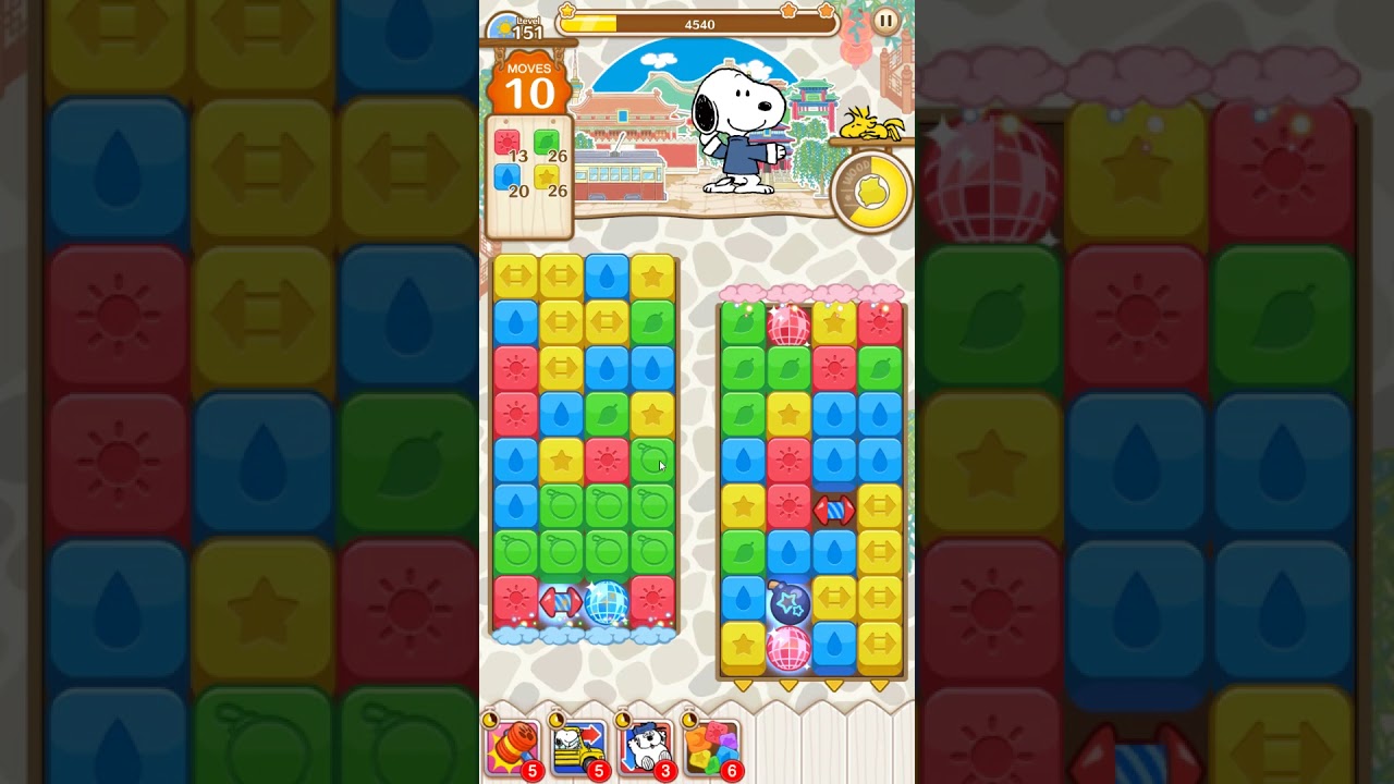 Snoopy Puzzle Journey level 151