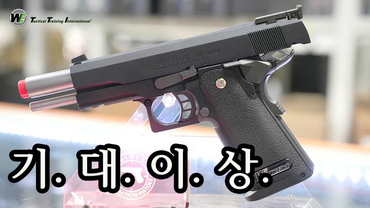 깜짝 놀랐다 ! (WE HI-CAPA 5 1)