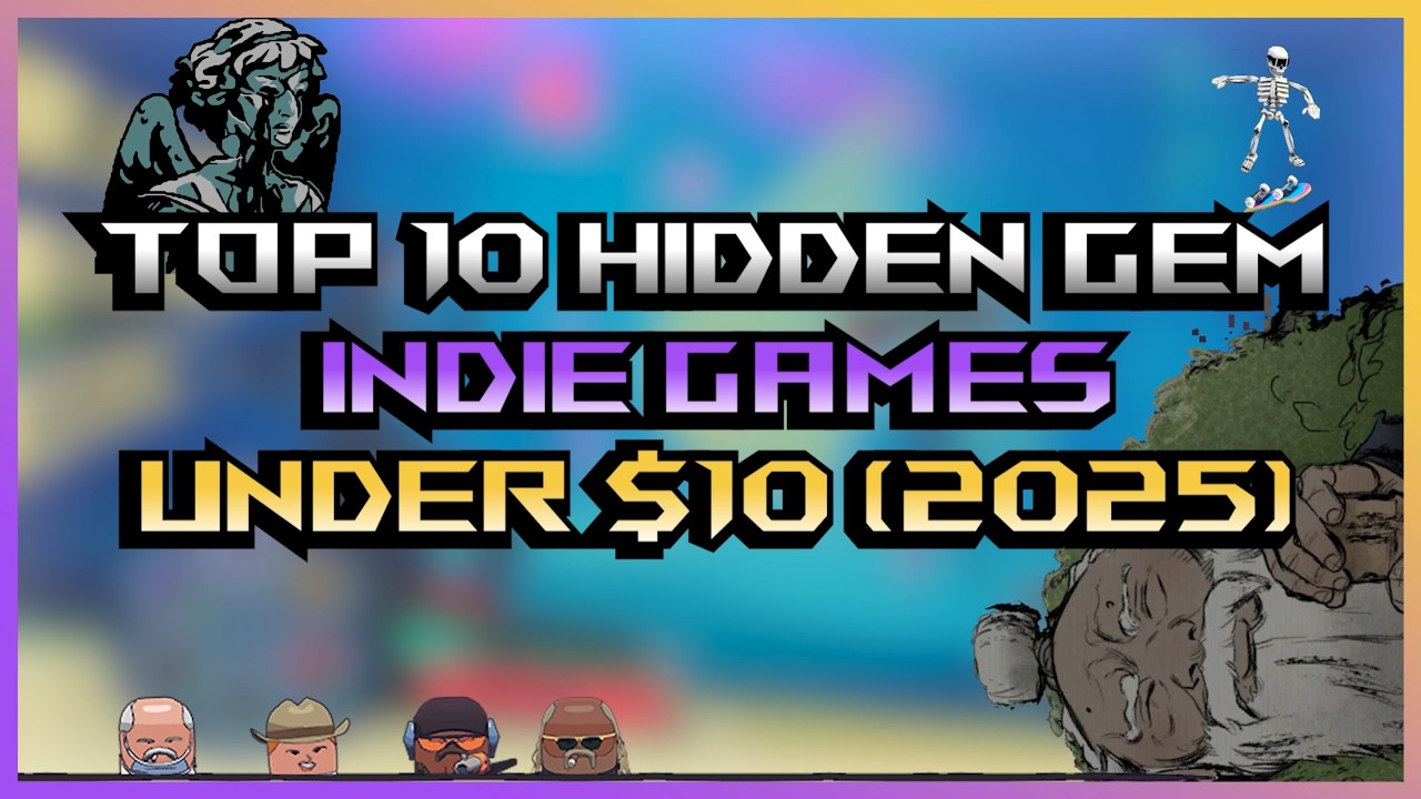 Top 10 HIDDEN GEM Indie Games Under $10 in 2025 You NEED to Play