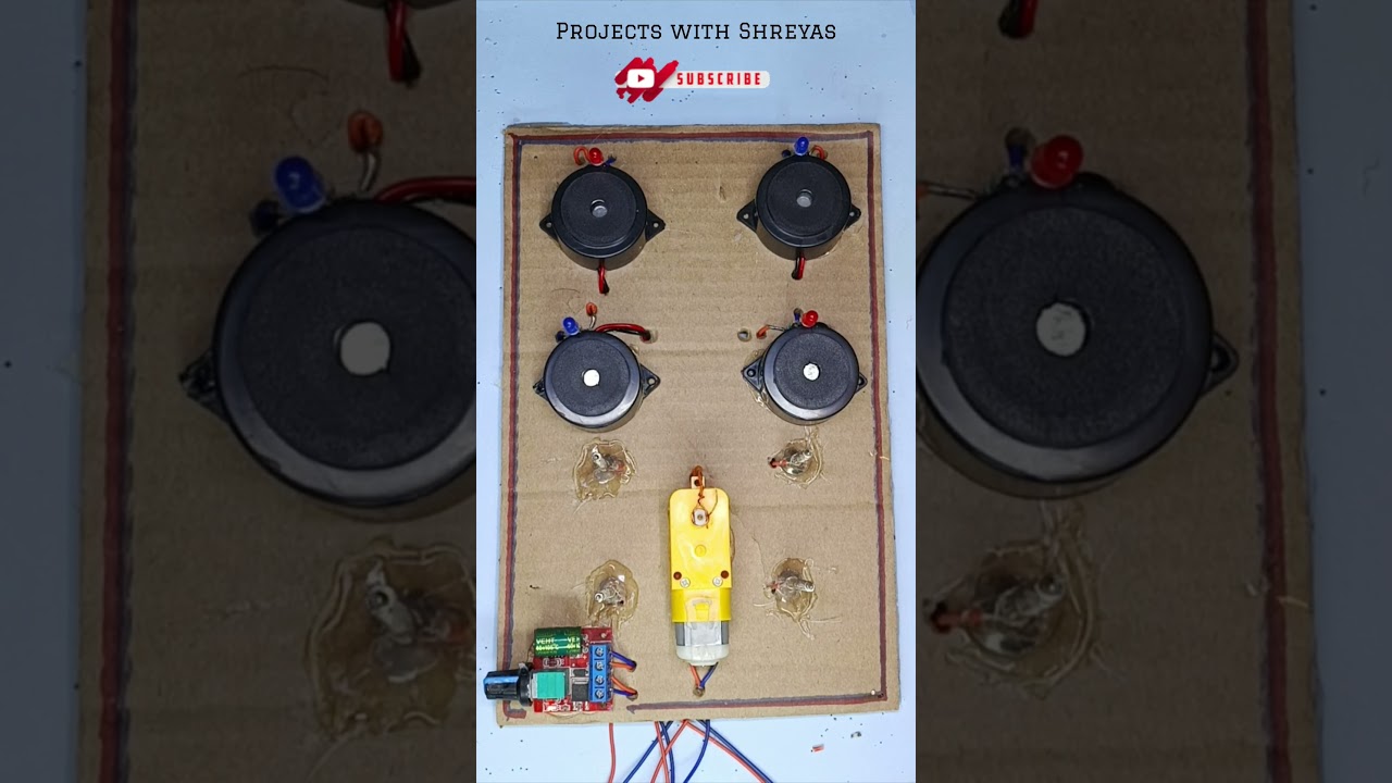 Sequential Switching System with Geared Motor 🔌🔥⚡