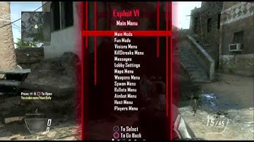 [ Bo2 / 1.19 ] Exploit v1 GSC Mod Menu | Hosted By : oNastyMods