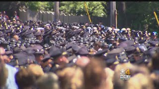Thousands Of Officers Pay Respects To Sgt. Michael Chesna