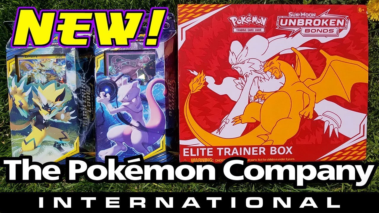 OPENING BOTH POKEMON UNBROKEN BONDS THEME DECKS & ELITE TRAINER BOX!