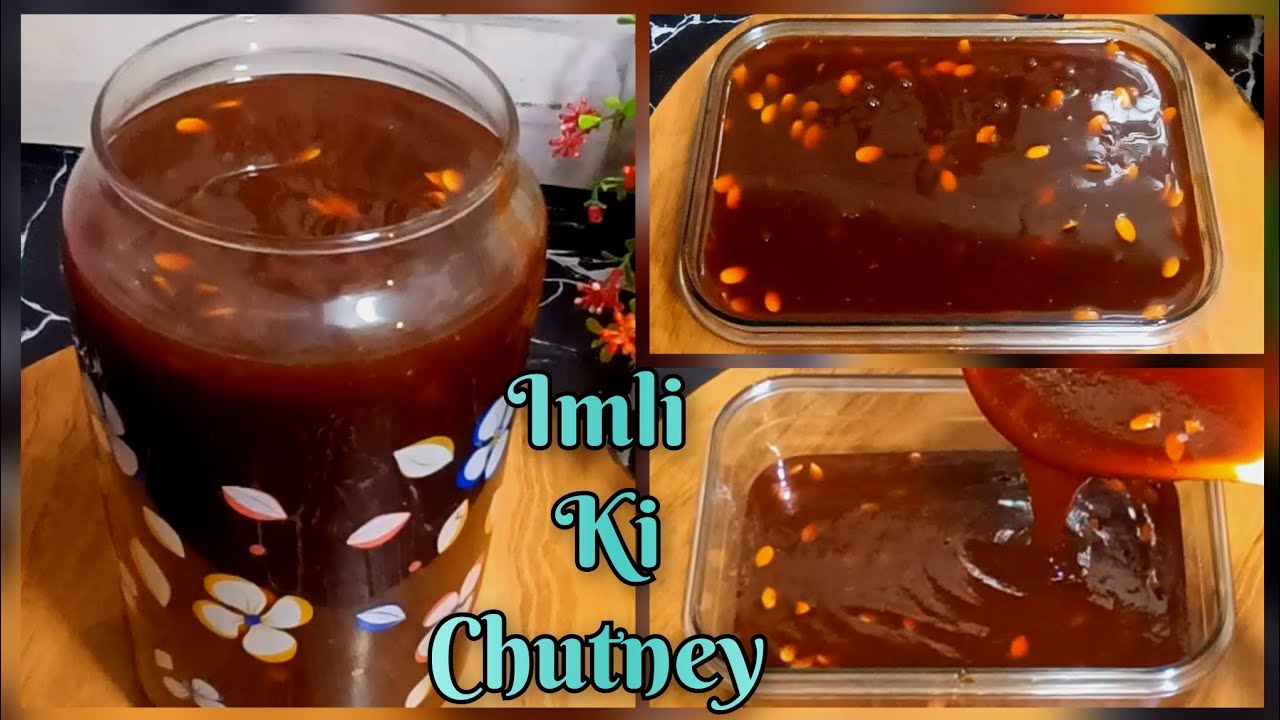 रमज़ान स्पेशल इमली की खट्टी मीठी चटनी की आसान रेसिपी😋 l imli ki chutney by saba ka kitchen 🔥l