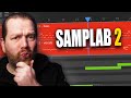 Ai based sampler audio editor stems seperator  samplab 2 review