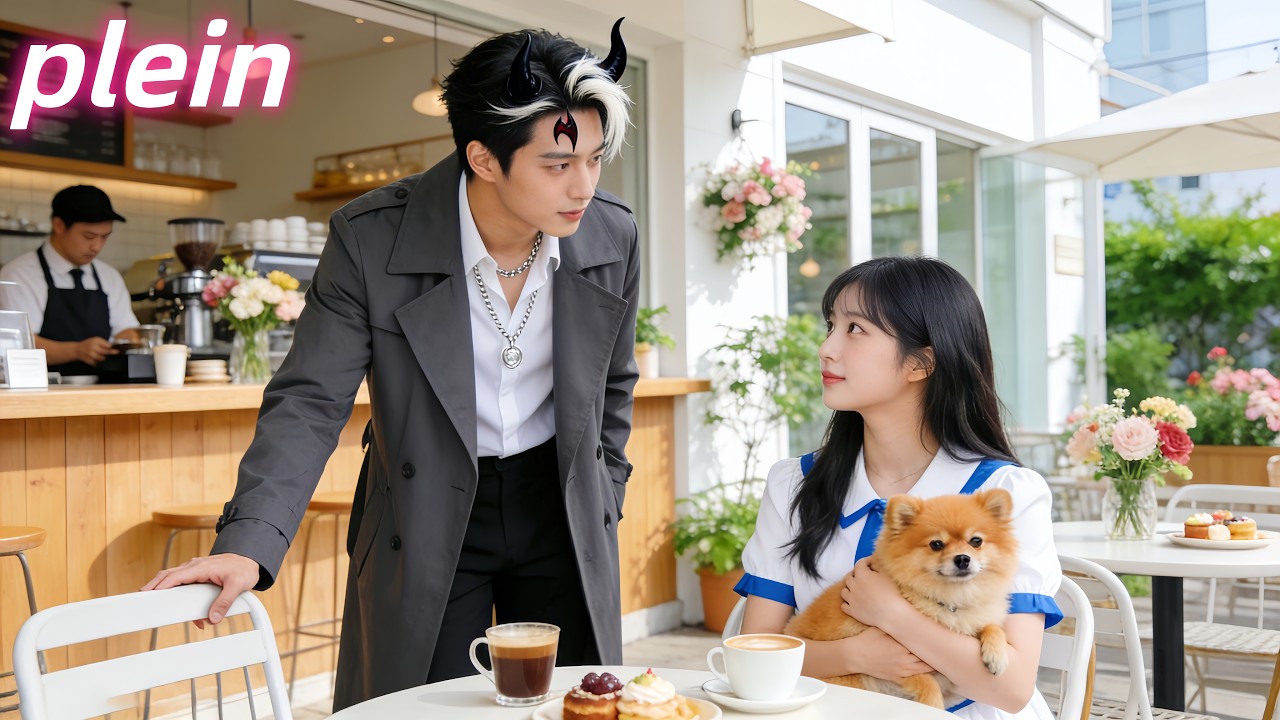 Jeune fille imprudente embrasse PDG froid, il pense à elle sans cesse, amour arrive#amour #drama