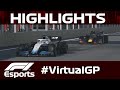 Virtual Azerbaijan Grand Prix Highlights | Aramco