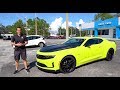 Is the 2020 Chevy Camaro RS 1LE as GOOD as a Camaro SS?