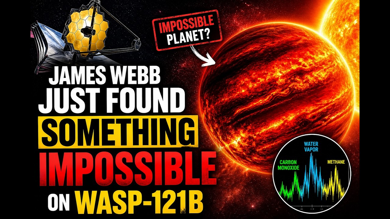 James Webb Just Found Something Impossible on WASP-121b - YouTube