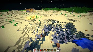 Testing minecraft shaders mod with TNT