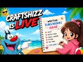 craftshizz is live 🔴 comment your name fast #live