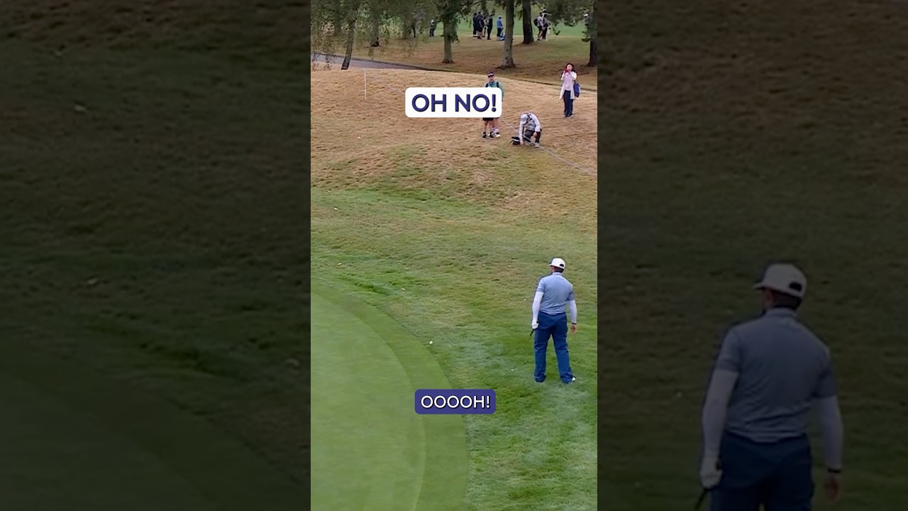 AWFUL chip. BRILLIANT putt 💪