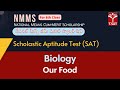 NMMS - SAT (Scholarship) Exam - 2025 | Biology - Our Food | T-SAT
