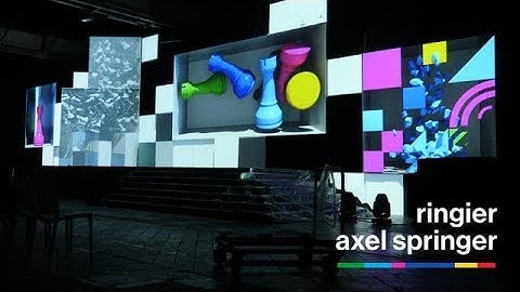 Impact Day 2018 Conference || Set Design x 3D Projection Mapping || Living Scenography by MELT