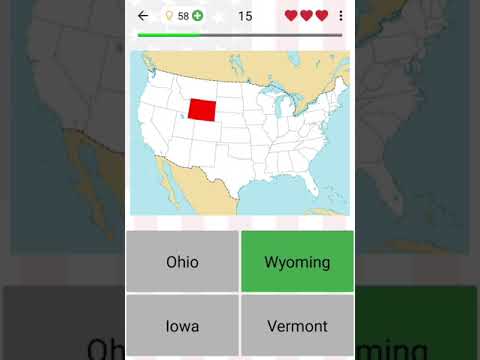 50 US States - American Quiz