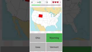 50 US States: Quiz about Maps, Capitals, and Flags screenshot 5