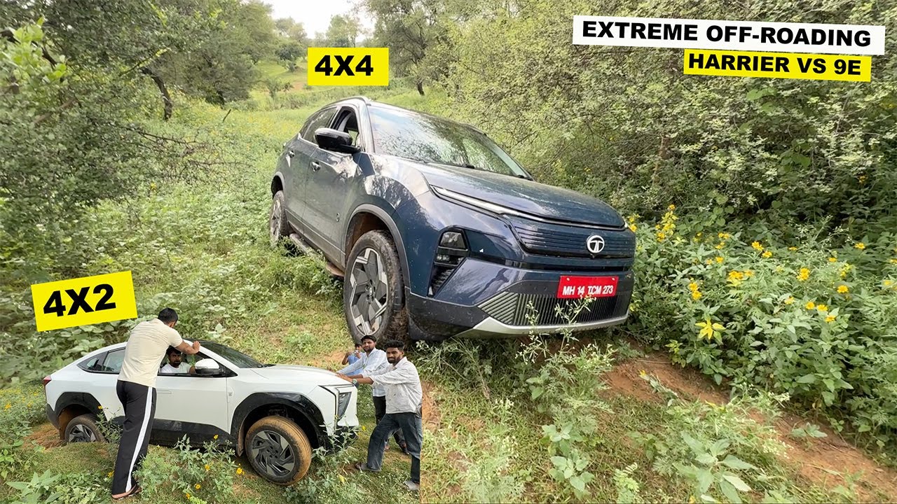 *Extreme Level Off-Roading* Harrier EV Vs XEV 9E !! AWD Vs RWD - Konsi Fasega ?