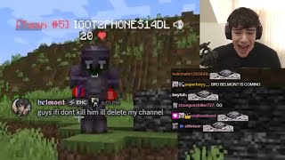 nickich gets hunted down by belmont in drututt's second minecraft duo tourney (ft. alois and more!!)