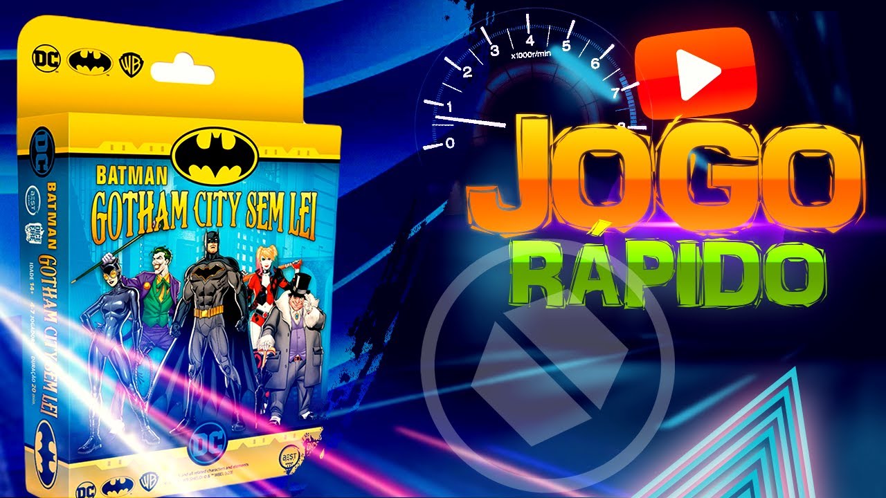 BATMAN: Gotham City sem Lei - Regras + Gameplay