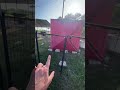 outdoor fence system that helps parents and pet owners quickly create a safe and functional backyard