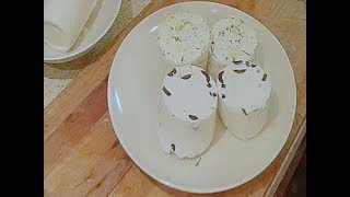 Домашняя вареная куриная колбаса в стакане. Домашняя вареная куриная колбаса в стакане.