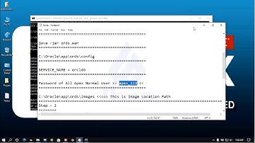 ORDS 20.3 - Download and Install ORDS in Oracle Apex 20.2