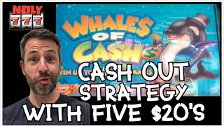 I DID MY CASH OUT STRATEGY PLAYING 5 DIFFERENT SLOT MACHINES ✧✧ HOW'D I DO?