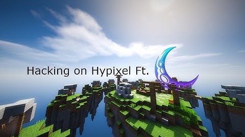 Hacking On Hypixel Ft. Moon Client!