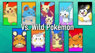 Pokémon Music - All Wild Pokémon Battle Themes from the Core Series (All Versions)