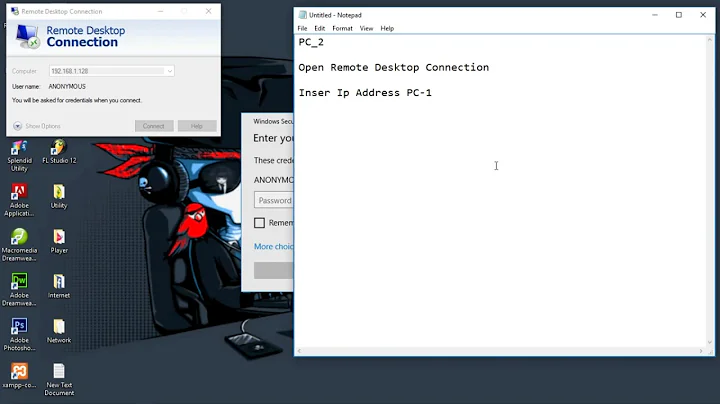 Remote Desktop Connection With Ip Address