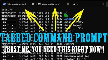 Windows Terminal Tabbed Command Prompt