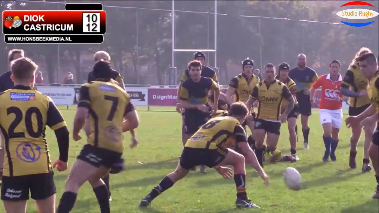 Ereklasse rugby samenvatting ronde 5