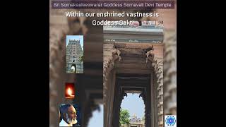 In Bhakti Divine Love Oneness. Sornakaaleeswarar Goddess Sornavali Temple, Nandhiji