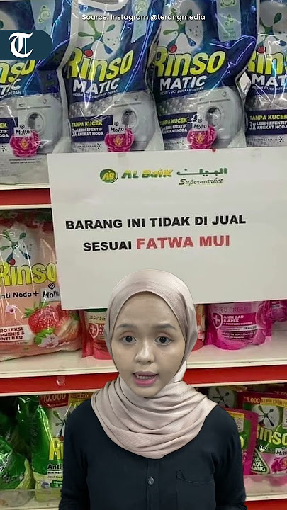 Viral Swalayan di Tanjungpinang Boikot Produk Pro-Israel, Turunkan Produk dari Pajangan #palestina