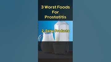 3 Worst Foods For Prostatitis!