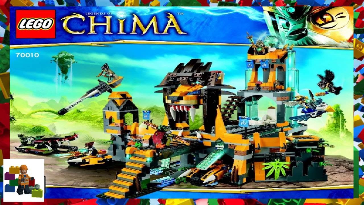 Lego Instructions Chima The Lion Chi Temple Book 3 Youtube