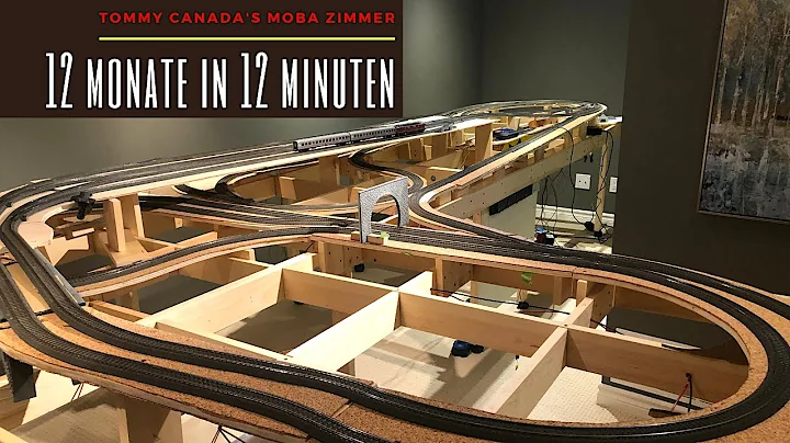 EINE MÄRKLIN ANLAGE ENTSTEHT: Ein Jahr MOBA Bau - 12 Monate in 12 Minuten