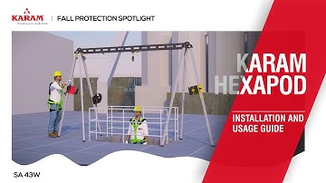KARAM Hexapod SA 43W Installation and Usage Guide | KARAM Safety