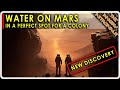 New Discovery!  Huge water source found on Mars in a perfect place for a SpaceX Colony!!