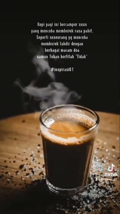 Kopi pagi ini