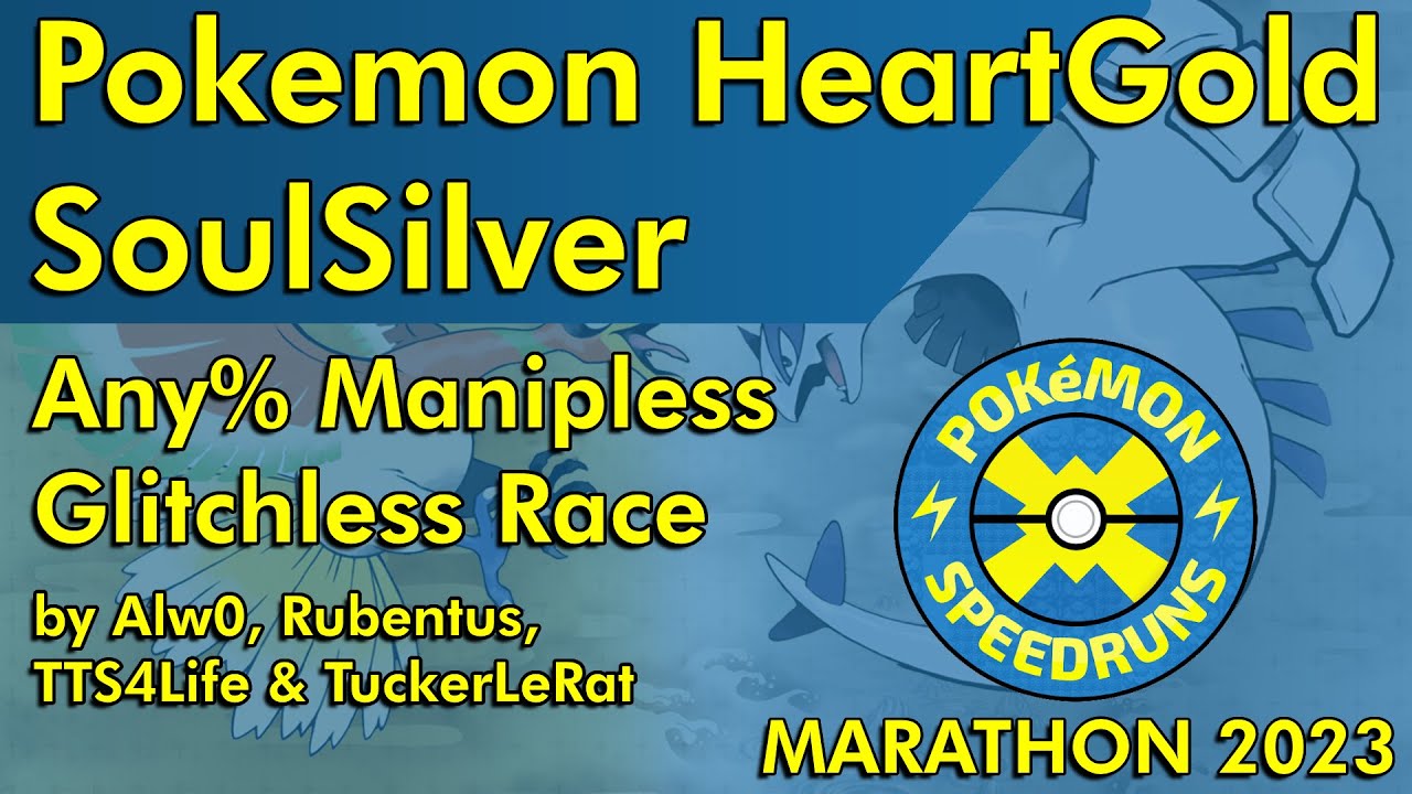 Rubentus PSRM23 - Pokemon HGSS Any% Manipless Glitchless Race by Alw0, Rubentus ...