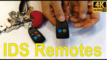 IDS alarm remote control review - battery issue.