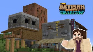 IRON FARM BUILDING - Artisan Collective - Minecraft SMP - Episode 2