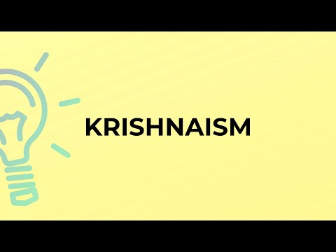 Video: Wat Is Krishnaism?