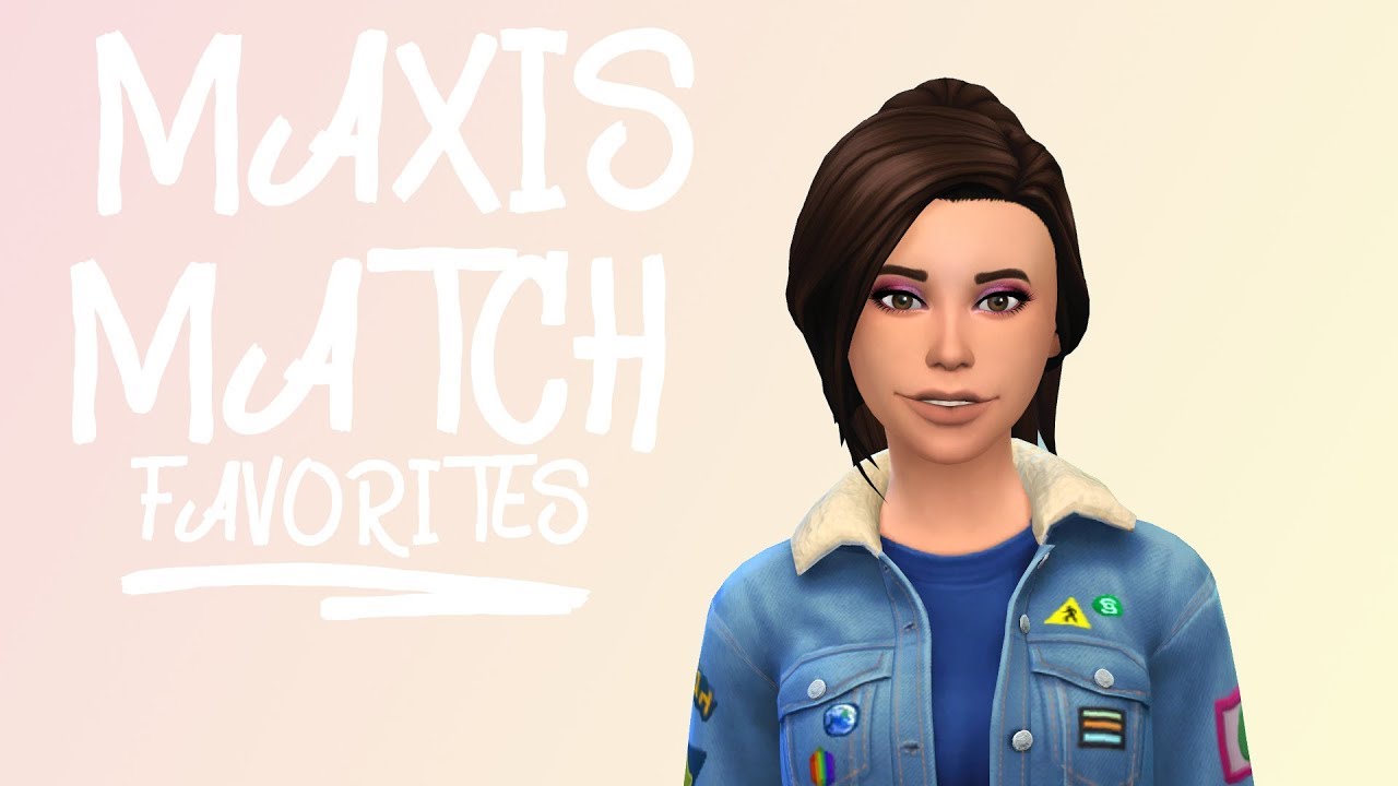 The sims 4 maxis match custom content dastsuperstore